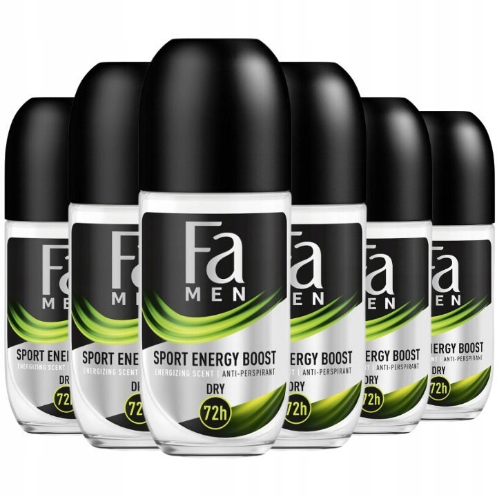Fa roll-on Sport Energy Boost 6 x 50 ml